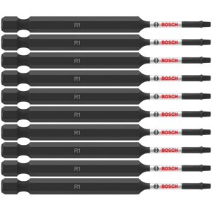 Brocas Eléctricas Para Atornillar Bosch Itsq135B Square #1, Paquete De 10