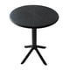 thumbnail image 2 of Mesa Cocina Terraza Jardín Redonda Rostad 77x60x60cm Negra, 2 of 5