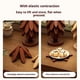 thumbnail image 2 of Trivets de madera para platos calientes, conjunto de 4 árboles de madera, montañeras de madera como árbol de Navidad, para mesa de café, decoración de la mesa de cocina, 2 of 3