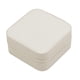 thumbnail image 3 of Caja De Joyería Contenedor Escaparate Caja De Almacenamiento De Joyería Para Colgante Pendiente Pendiente Beige, 3 of 3