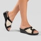 thumbnail image 4 of Sandalia Mujer Crema/Negro Cecilia 98 Piccadilly, 4 of 5