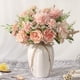 thumbnail image 1 of Flores artificiales JARELING Peonías en jarrón con hortensia rosa, 1 of 8