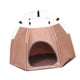 thumbnail image 5 of Tienda Para Mascotas Nido Verano Perrera Universal Casa Para Perros Para Acampar Gatos Cachorro Cachorro Marrón, 5 of 5
