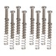 thumbnail image 2 of 8 Piezas Tornillos De Marco De Pastilla De Doble Bobina Resortes Portátiles Para Piezas De Guitarra Argent, 2 of 5