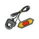 thumbnail image 2 of Kit de piezas de luz intermitente trasera para scooter, luz de guardabarros de scooter sólida y de fácil instalación, lámpara de señal de para x Para M365, 2 of 5