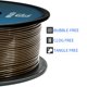 thumbnail image 3 of Filamento para impresora 3D Geeetech PETG de 1,75 mm, dorado metalizado, 1 kg, 3 of 7
