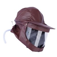 Magideal - Máscara Protectora De Chorro De Arena Lente Transparente Grande Anti Splash Heavy Duty Multipropósito Protector De Repuesto Capucha De Chorro De Arena