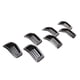 thumbnail image 3 of 7 Insertos De Parrilla Delantera 68303626AC Para Jeep Cherokee 2014-2018 Marco Gris, 3 of 5