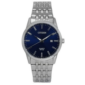 Reloj Citizen Stainless Steel Bracelet Midnight Blue Dial Quartz Bi5000-87L Men'S Watch