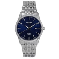 Reloj Citizen Stainless Steel Bracelet Midnight Blue Dial Quartz Bi5000-87L Men'S Watch