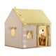 thumbnail image 2 of Tienda de Juegos para Niños, Estructura de Castillo Interior, Casa de Juguetes para Niños Y Niñas, Diseño Portátil con Entrada Y Apertura para Guarder Amarillo, 2 of 5