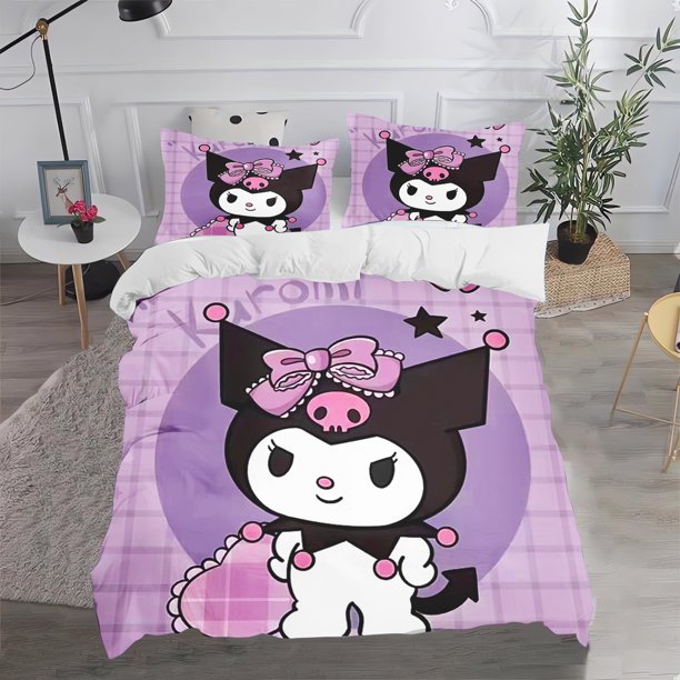 v691 Bed Sheets Kurom Comfortable Bedding Set Quilt Cover Ultra Soft and Bedroom Decor Gift New Design 3-Piece Bedding Set (1 Duvet Cover + 2 Pillow Shams) Bed Sheets ju691