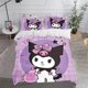 thumbnail image 1 of v691 Bed Sheets Kurom Comfortable Bedding Set Quilt Cover Ultra Soft and Bedroom Decor Gift New Design 3-Piece Bedding Set (1 Duvet Cover + 2 Pillow Shams) Bed Sheets ju691, 1 of 5