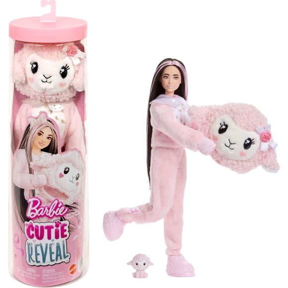 Muñeca Barbie Cutie Reveal Serie Tierna con 10 Sorpresas