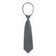 thumbnail image 1 of Corbata pre-anudada para hombre INSPIRE CHIC, ancho de 8 cm, ajustable, color sólido, rayón, para negocios formales, bodas, gris, 35 cm/13.8", 1 of 5