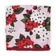 thumbnail image 2 of Pañuelo Largo Tipo Seda De 90x180cm Floreado Elegante Mujer rojo Talla Única, 2 of 4