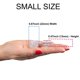 thumbnail image 5 of Topes de puerta Be Strongest Homeware, paquete de 16, transparentes de goma, 5 of 7
