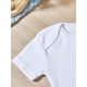 thumbnail image 3 of Summer Newborn Onesie Toddler Boys And Girls Baby Cartoon Letter Print Short Sleeve Romper, 3 of 5