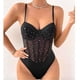 thumbnail image 4 of Body Mujer Tirantes Tipo Corsét Sujetador Sexy Brillos Moda 9008, 4 of 4