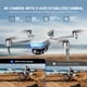 thumbnail image 2 of Drone REDRIE HK33 con cámara 4K y motor sin escobillas, plegable, 2 of 8