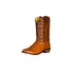 thumbnail image 1 of Botas TuffRider Norris con estampado de piel, punta ancha y redonda, color canela, 1 of 6