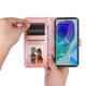 thumbnail image 5 of Funda tipo cartera FOXDOCK para Samsung Galaxy M55 5G , diseño girasol en relieve, cuero PU, cierre magnético, soporte y tarjetero, 5 of 5