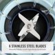 thumbnail image 4 of Licuadora de encimera Martha Stewart 1479 ml azul cielo 3 velocidades, 4 of 8