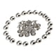 thumbnail image 1 of 20 piezas de cúpula de hongo remaches clavos picos para el cuero artesanal bolsa de 8 mm de plata, 1 of 3
