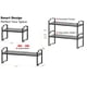 thumbnail image 5 of Estante Jojocross Expandible 42‑69 cm Negro (1 unidad), 5 of 7