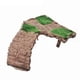 thumbnail image 4 of Muelle de Tortuga de Resina Decorativa, para Tomar El Sol, Rampa, Material Premuim para Tanque de Terrario, Suministros de Diseño de Escale 215x7x6cm B, 4 of 5