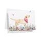 thumbnail image 5 of Tarjetas de notas con diseño de ramitas de papel de perros, 12 unidades, surtidas, con sobres, 5 of 9