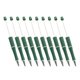 thumbnail image 4 of 10 Piezas Bolígrafos Creativos Con Cuentas Bolígrafo Rollerball Diy Para Dibujar Regalo Examen Repuesto Verde, 4 of 5