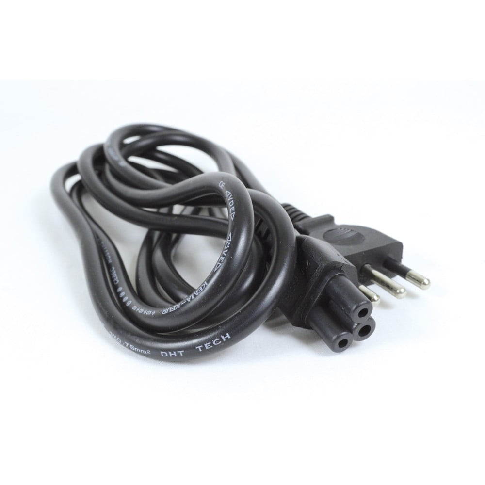 Ulink - Cable De Poder Tipo Trébol 1,8mts Negro