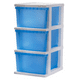 thumbnail image 2 of Cajonera Plastico 3 Cajones Azul, 2 of 2