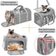 thumbnail image 5 of Transportadora plegable de lados blandos LEHNI gris 51 x 33 x 33 cm, 5 of 7
