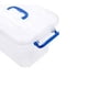 thumbnail image 2 of Caja de almacenamiento de plástico con tapa, transparente 38.7 x 26.5 x 20.7 cm, 2 of 3