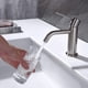 thumbnail image 4 of Grifo de lavabo de baño JXMMP de níquel cepillado de una sola manija, 4 of 6