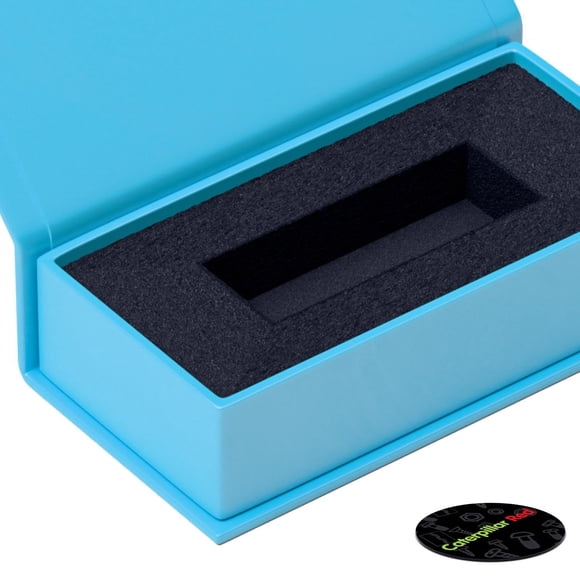 Caja de presentación Caterpillar Red 10x5x3 cm Azul bebé (Pack de 4)