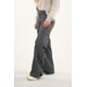 thumbnail image 3 of Pantalon Cargo Twill Wide Leg Gris Vw4721 Mujer, 3 of 3