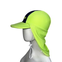 Samia - Gorro Verde Protección Solar Niños Tamaño Único