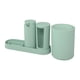 thumbnail image 1 of Set Organizador de Baño 4 Piezas Coza Serene Verde Jade, 1 of 2