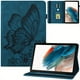 thumbnail image 1 of Case For Samsung Galaxy Tab A8 10.5 Inch 2022 SM-X200 X205 X207, Premium PU Leather Card Slots Case, Multiple Viewing Angles Folding Stand Cover, 1 of 3