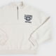 thumbnail image 3 of Poleron Niña Teen Half Zipper Sporty Beige Corona, 3 of 5