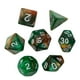 thumbnail image 2 of 7 Piezas De Dados De Acrílico Juguetes De Fiesta D4 D8 D10 D12 D20 Para MTG RPG Juego De Rol Verde áureo, 2 of 5