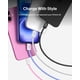 thumbnail image 3 of Cable USB C a USB C de 2 m y 60 W para iPhone 17 Galaxy S25, color blanco, 3 of 8