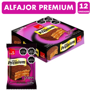 Genérico - Alfajor Premium De Calaf - Tres Capas (Caja Con 12 Un)