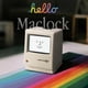thumbnail image 2 of Reloj despertador de escritorio OIJ Retro Pixel USB con múltiples alarmas, 2 of 9