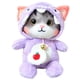thumbnail image 1 of Gato Animal De Peluche Juguetes De Peluche Suave Gato Muñeca Campana Juguetes Para Sofá Lila, 1 of 5