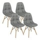 thumbnail image 1 of Pack 4 Silla Eames Acolchada Pu Gris, 1 of 6