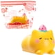thumbnail image 2 of Juguete de Apretar Hamee Gato con Fresa Jumbo de Subida Lenta, 2 of 8